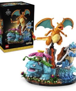 LEGO Pokémon Venusaur Charizard Blastoise building set