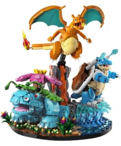 LEGO Pokémon Venusaur Charizard Blastoise building set