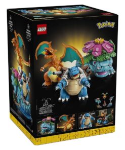 LEGO Pokémon Venusaur Charizard Blastoise building set