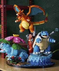 LEGO Pokémon Venusaur Charizard Blastoise building set