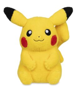 Shop the pikachu plush 19¾ inch Cozy edition. Soft, cuddly, and perfect for Pokémon fans, collectors, or gifting.