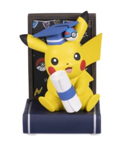 Shop the pikachu figure from the Pokémon Graduation series. A detailed collectible perfect for display, gifting, and Pokémon fans.