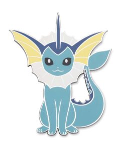 Shop the vaporeon pin oversized Pokémon collectible from the Giant Pins series. A detailed accessory perfect for fans, display, or gifting.