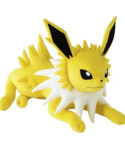Shop the jolteon plush 33¾ inch Poké Plush edition. A large, soft, and detailed Pokémon plush perfect for collectors, display, and gifting.