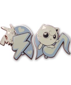 Shop the pokemon pins greeting card set from Charming Expressions. A unique collectible gift combining stylish pins and a themed card for fans.