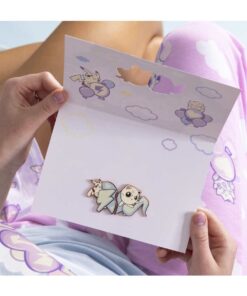 Shop the pokemon pins greeting card set from Charming Expressions. A unique collectible gift combining stylish pins and a themed card for fans.