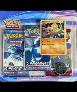 call of legends 3 pack blister packs Pokémon cards
